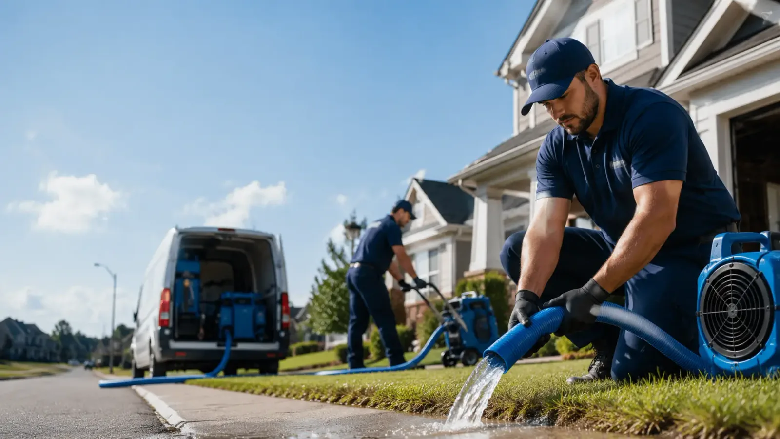 Flood Damage Restoration in Broken Arrow, OK